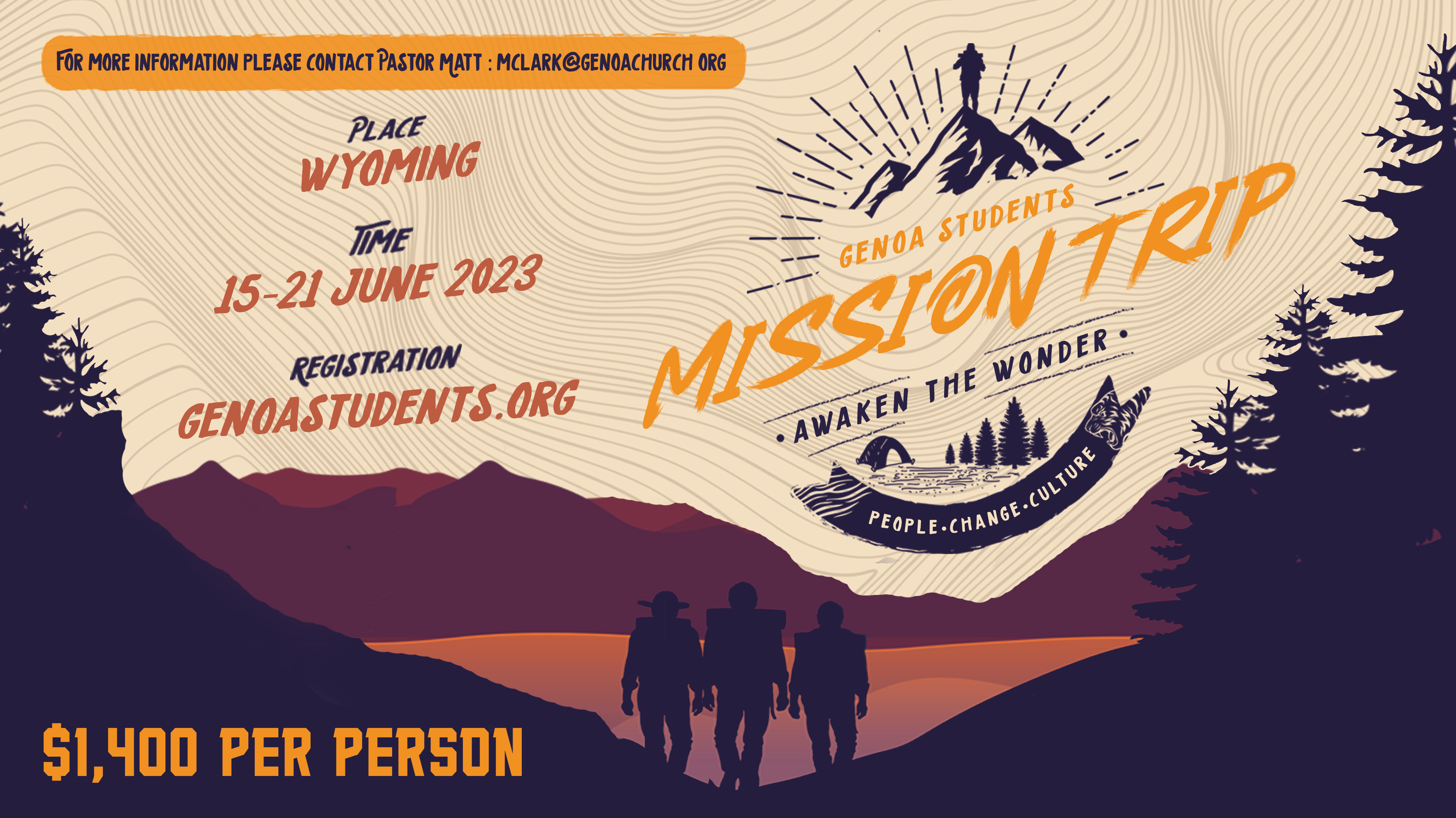 Wyoming Missions Trip